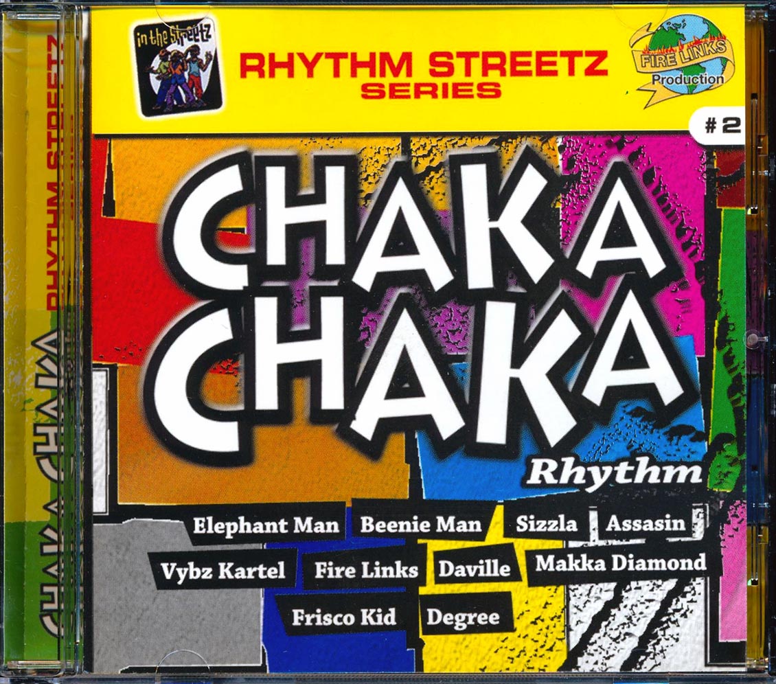 Sizzla, Vybz Kartel, Tanya Stephens, Daville, Elephant Man, Etc. - Chaka Chaka Rhythm (rhythm: "Chaka Chaka") (20 tracks) Music CD