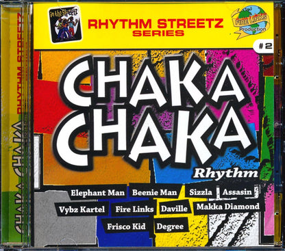 Sizzla, Vybz Kartel, Tanya Stephens, Daville, Elephant Man, Etc. - Chaka Chaka Rhythm (rhythm: "Chaka Chaka") (20 tracks) Music CD