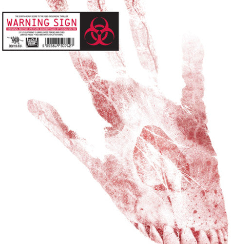 the album cover for Craig Safan Dig - Warning Sign - O.S.T. [Digipak]