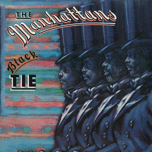 the album cover for Manhattans - Black Tie