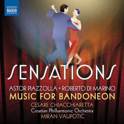 the album cover for Di Marino / Chiacchiaretta / Maric / Vaupotic - Sensations-Music for Bandoneon