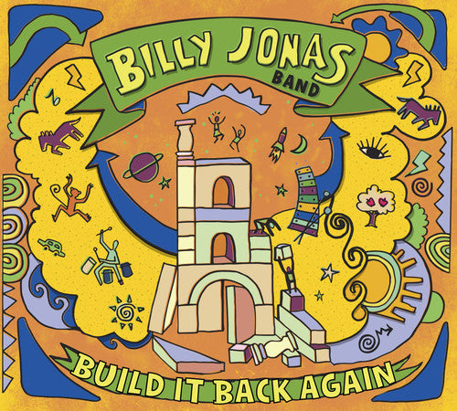 the album cover for Billy Jonas - Build It Back Again