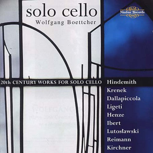 Hindemith / Krenek / Ligeti / Boettcher - 20th Century Works For Solo Cello - Music CD