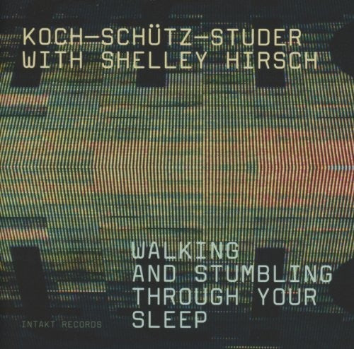 the album cover for Fredy Studer - Walking Stumbling Sleep