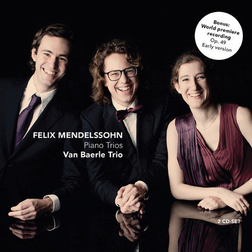 the album cover for Mendelssohn / Van Baerle Trio - Piano Trios