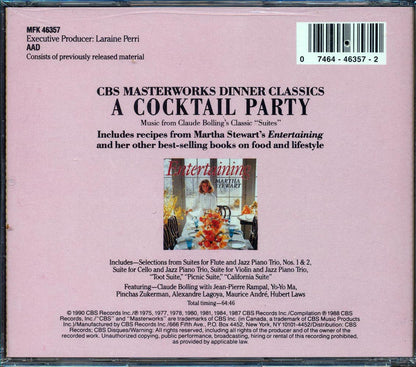 Canon, Sentimentale, Ragtime, Etc.  - Dinner Classics: A Cocktail Party Music CD