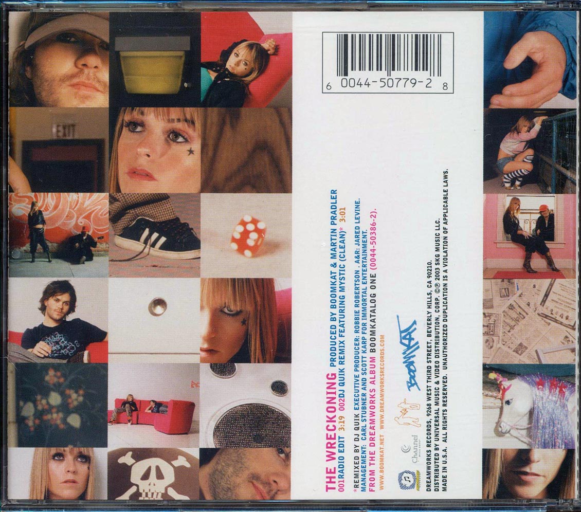 Boomkat - The Wreckoning Music CD
