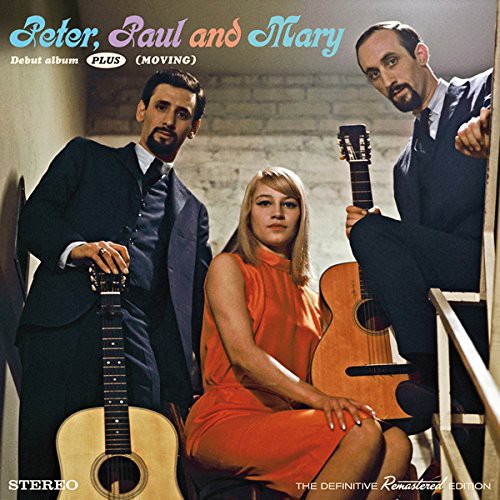 the album cover for Peter, Paul & Mary - Debut Album Plus Moving