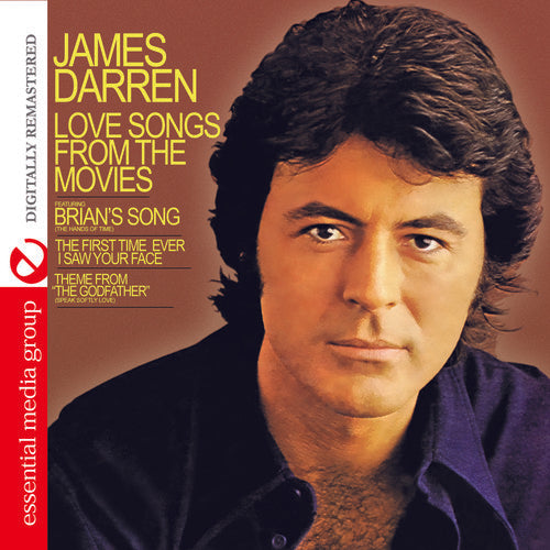 the album cover for James Darren - Love Songs from the Movies