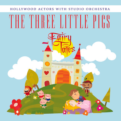 the album cover for Hollywood Actors - Three Little Pigs