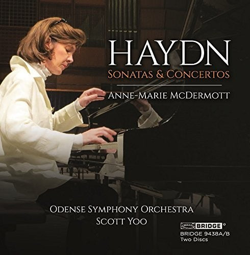 the album cover for Anne Mcdermott -Marie - Haydn: Sonatas & Concertos
