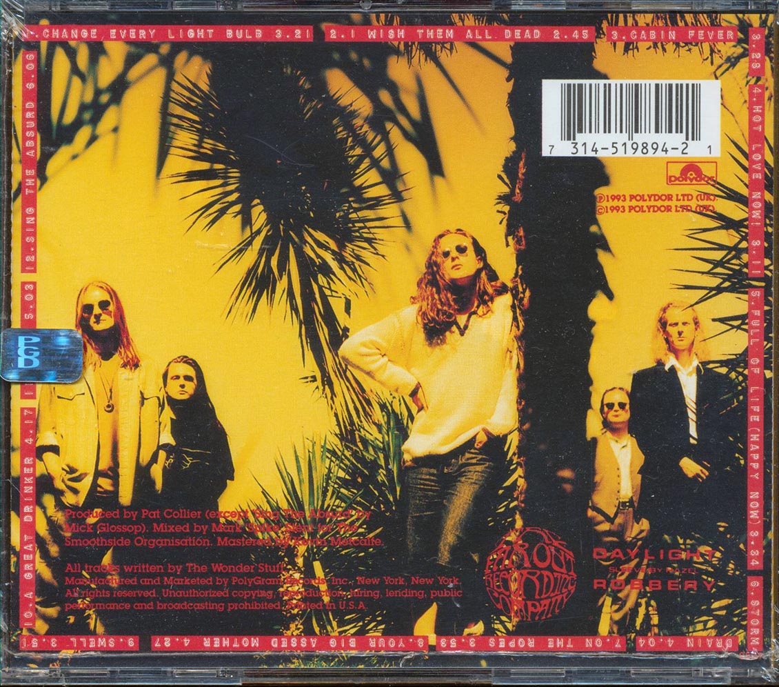 The Wonder Stuff - Construction For The Modern Idiot Music CD