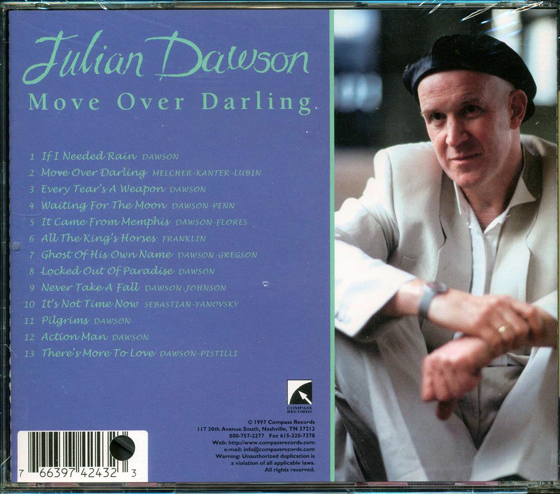 Julian Dawson - Move Over Darling (marked/ltd stock) Music CD
