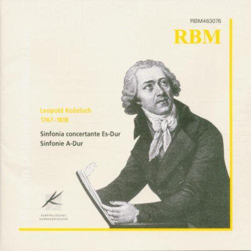 Kozeluch - Sinfonia Concertante - Music CD