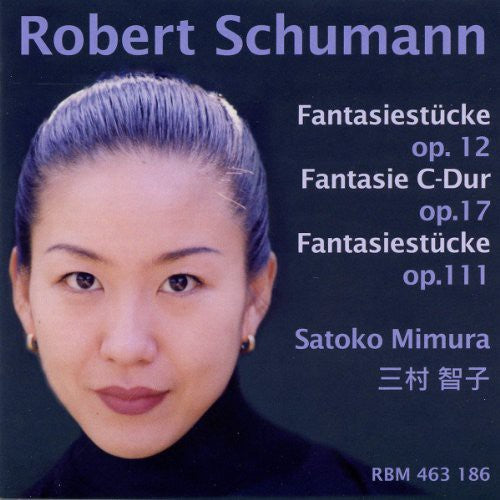 the album cover for Schumann / Satoko - Fantasien Op 12 17 111