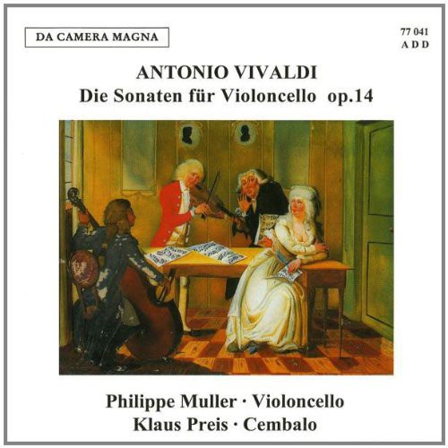 the album cover for Vivaldi / Muller / Heidelberger - Sons for Violon Cello