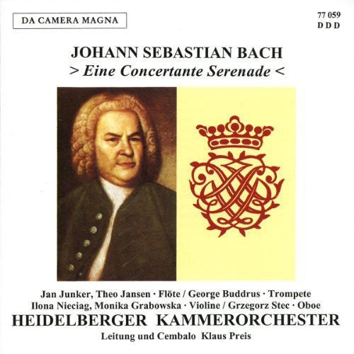 Bach,j.s. / Preis - Eine Concertante Serenade - Music CD