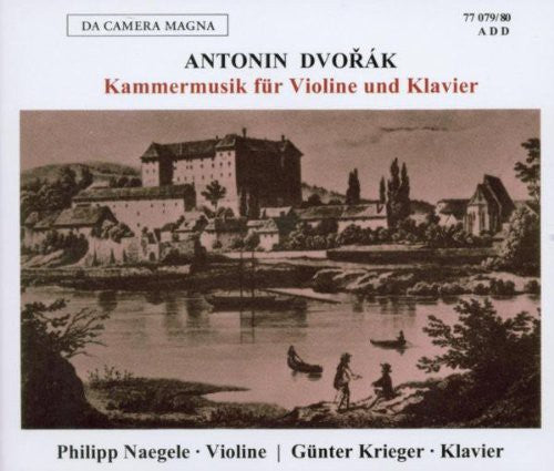 the album cover for Dvorak / Naegele / Krieger - Chamber Music for Violin