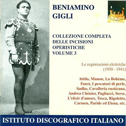 Georges / Caniglia / Elmo - Vocal Recital - Music CD