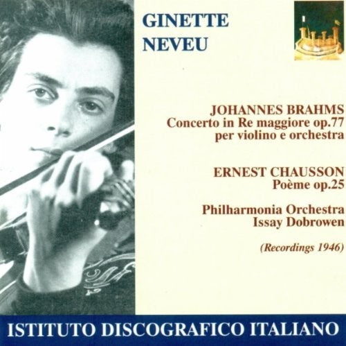 Brahms / Chausson - Violin Con - Music CD