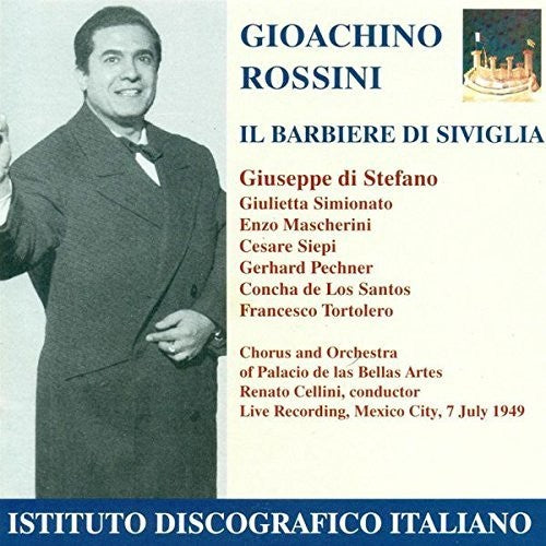 the album cover for GIUSEPPE DI STEFANO - Rossini, G.: The Barber Of Seville [Opera] (1949)