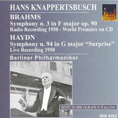 Brahms / Haydn - Sym 3 - Music CD
