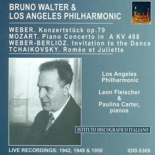 Mozart / Carter / Fleisher / Walter - Pno Con - Music CD
