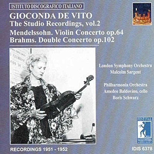 Brahms / Mendelssohn - Studio - Music CD