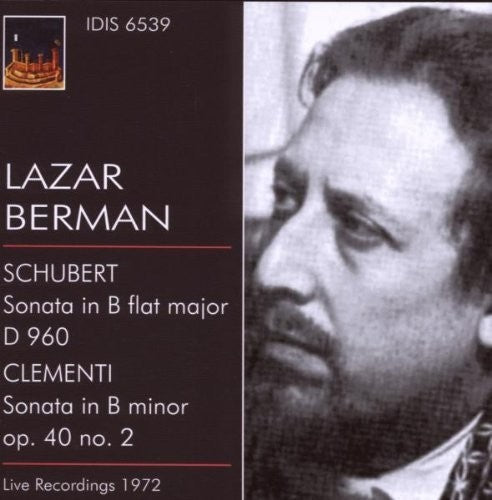 Clementi / Schubert / Berman - Pno Son - Music CD