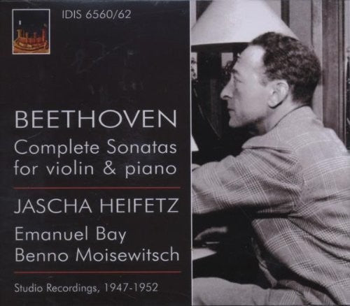 the album cover for Jascha Heifetz - Violin Sons