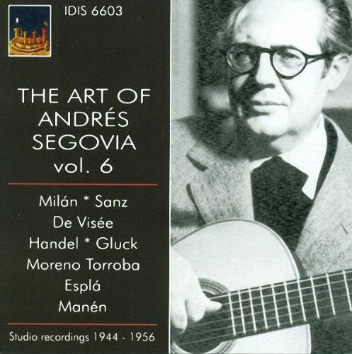 Anonymous / Espla / Gluck - Art Of Andres Segovia - Music CD
