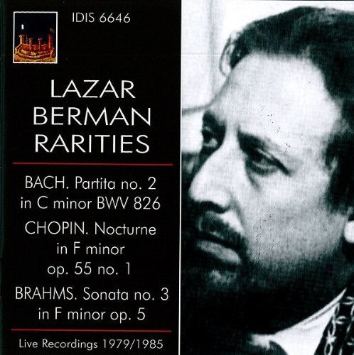 Bach,j.s. / Berman - Lazar Berman Rarities - Music CD