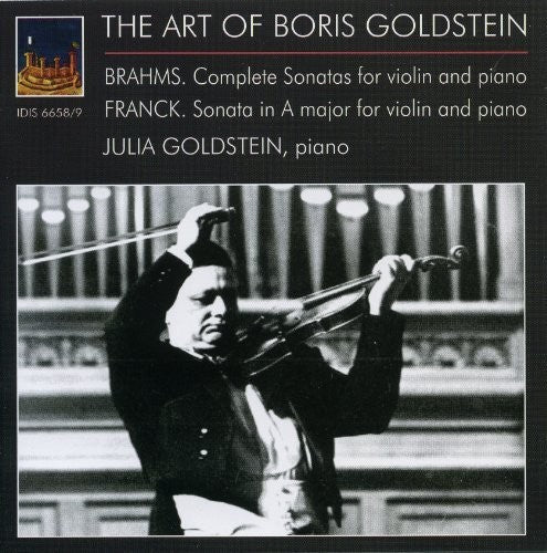 Brahms / Franck - Art Of Boris Goldstein - Music CD