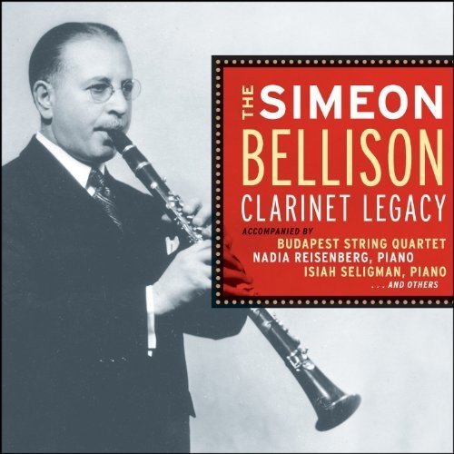 the album cover for SCHUBERT/BRAHMS - Simeon Bellison Clarinet