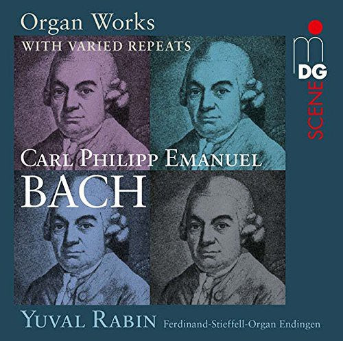 Bach,c.p.e. / Rabin,yuval - Organ Works With Varied Repeats - Super Audio CD