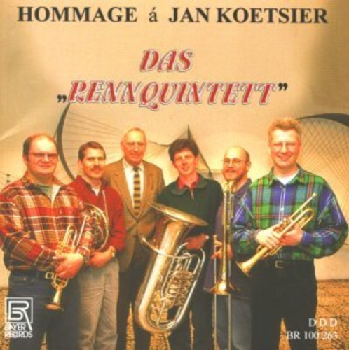the album cover for Koetsier / Renn Brass Quintet - Concerto for Brass