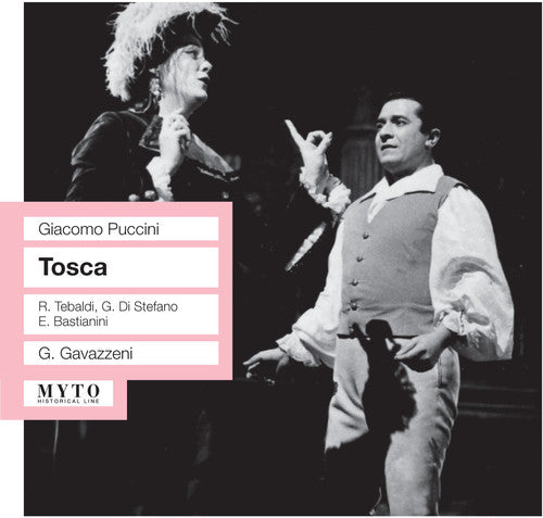 the album cover for Puccini / Tebaldi / Di Stefano / Bastianini - Tosca