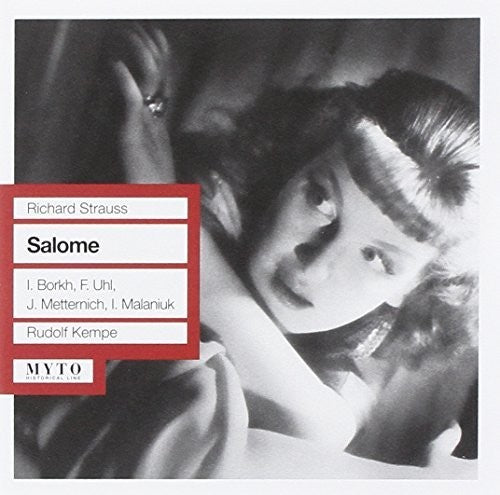 the album cover for Strauss / Uhl / Malaniuk / Borkh / Kuen / Kempe - Salome