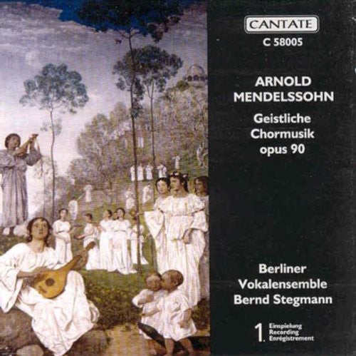 the album cover for Bernd Stegmann - Geistliche Chormusik Motets Op 90
