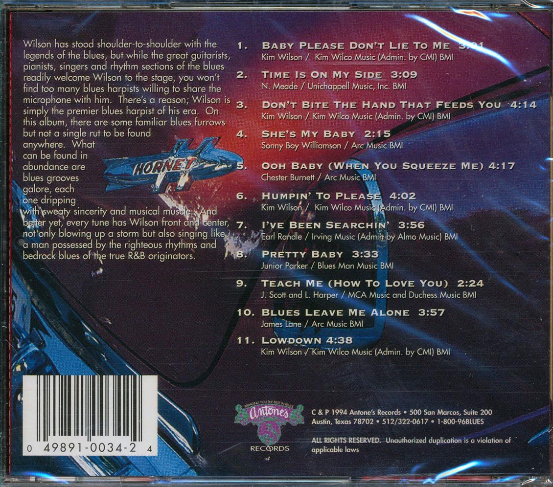 Kim Wilson - That's Life Music CD