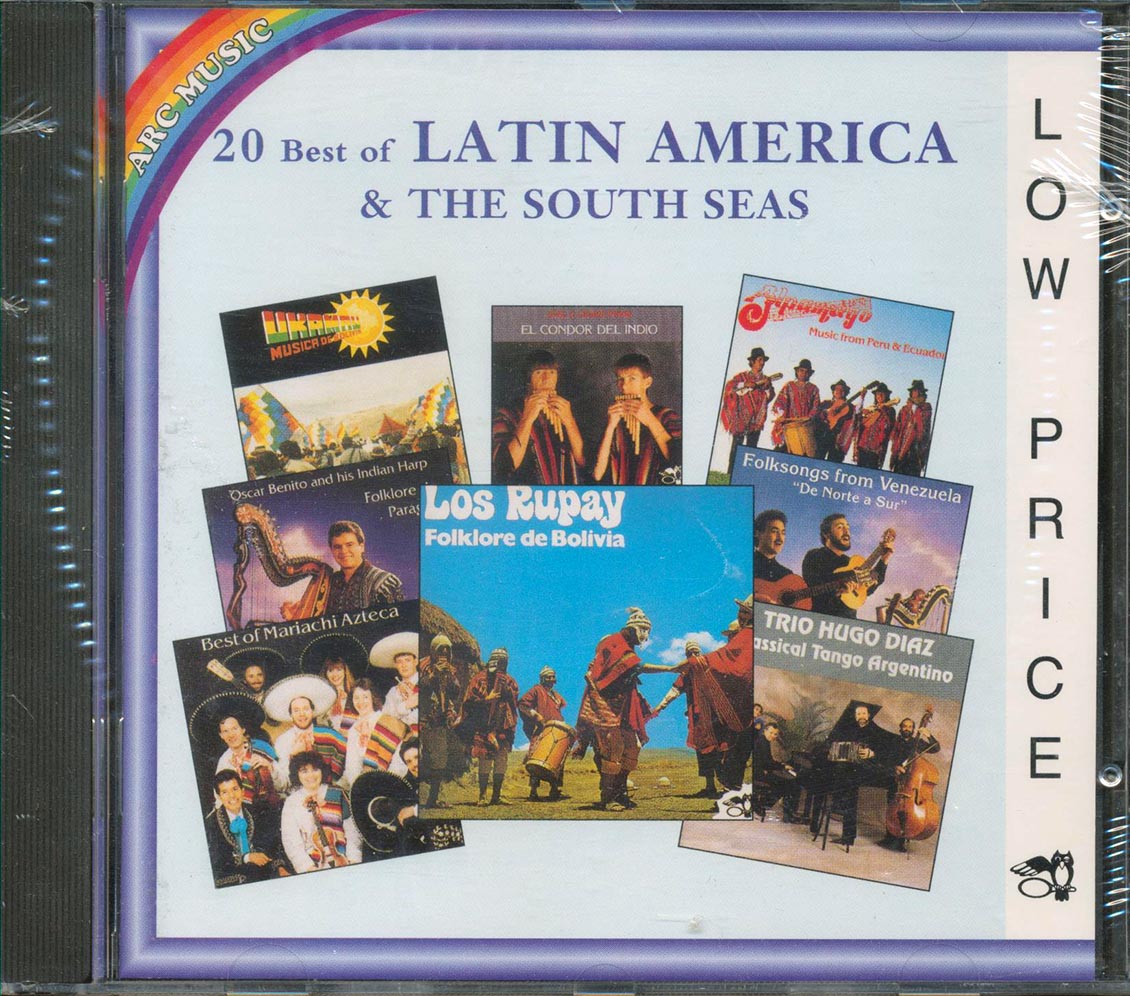 De Norte A Sur, Mariachi Azteca, Hugo Diaz, Etc. - 20 Best Of Latin America & The South Seas Music CD