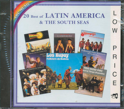De Norte A Sur, Mariachi Azteca, Hugo Diaz, Etc. - 20 Best Of Latin America & The South Seas Music CD