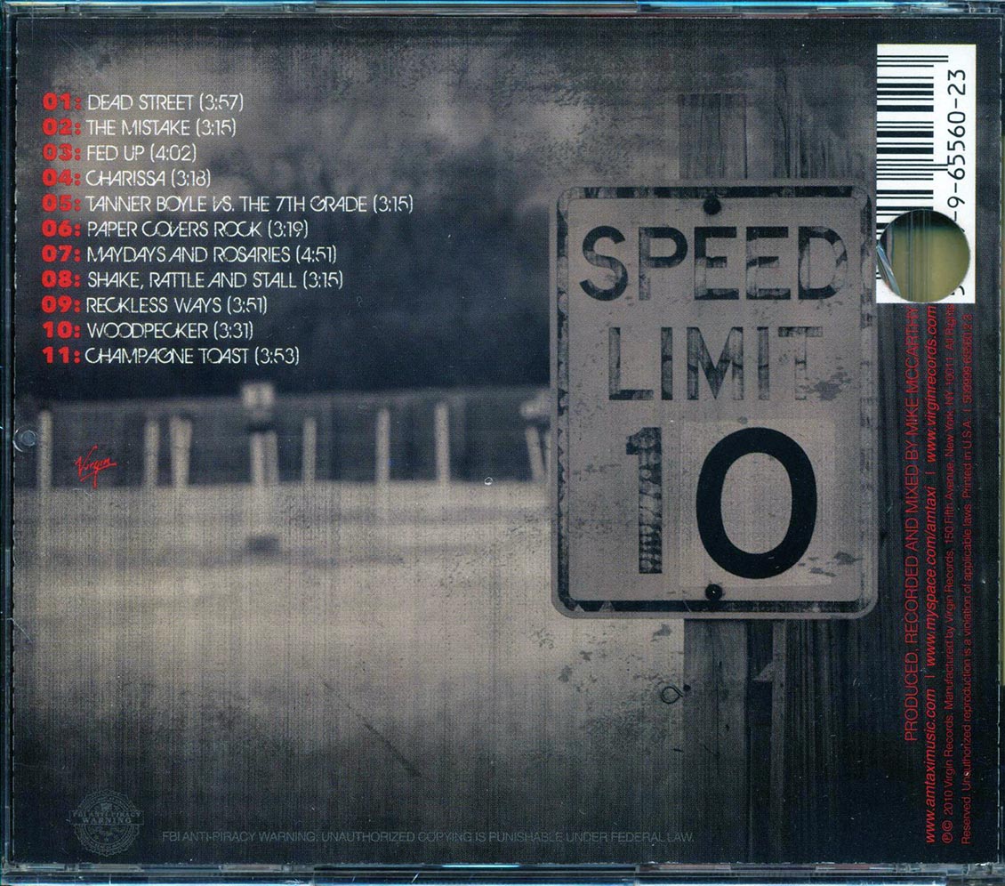 AM Taxi  - We Don't Stand A Chance  (marked/ltd stock) Music CD