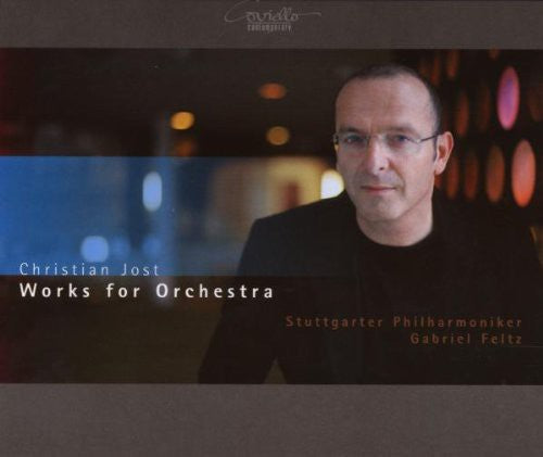 the album cover for Gabriel Feltz - Works for Orchestra