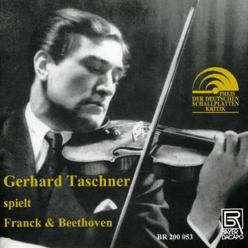 Beethoven / Franck / Taschner / Gieseking - Sonatas For Violin & Piano - Music CD