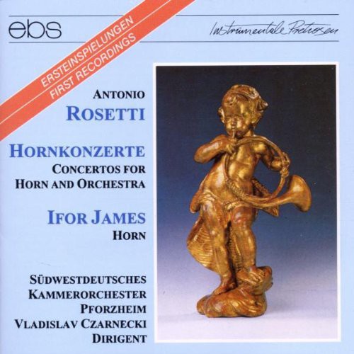 Rosetti / James,ifor / Swg Cham Orch, Czarnecki - Concertos For Horn & Orchestra - Music CD