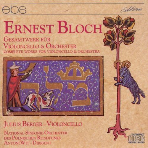Bloch / Berger,julius / Polish Nat'l Rso, Wit - Complete Works For Cello & Orchestra - Music CD