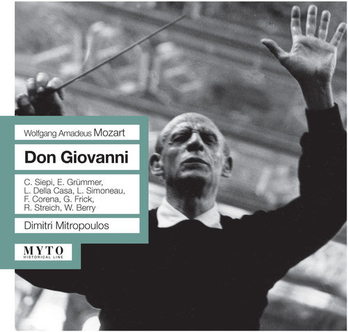 the album cover for Mozart / Siepi / Frick / Grummer / Simoneau - Don Giovanni