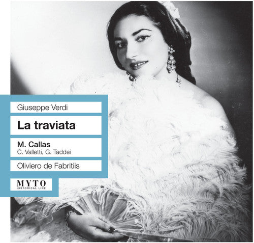the album cover for Verdi / Callas / Valleti / Toddei / Giron / Farfan - La Traviata