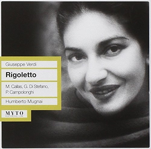 the album cover for Verdi / Mugnai / Garcia - Rigoletto